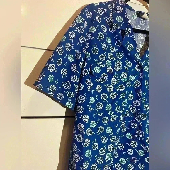 COPY - Haberdashery is personal button down patterned blouse - Picture 6 of 6